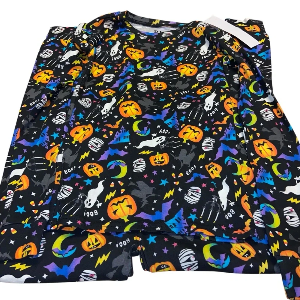 The Childrens Place Pajamas Size 14 Glow In The Dark Halloween Unisex Boys Girls